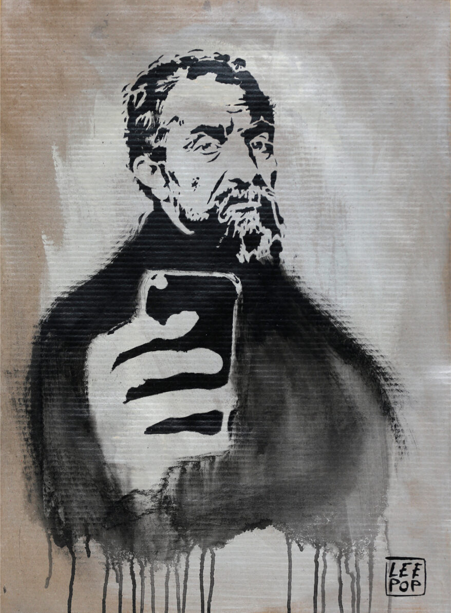 Michelangelo selfie
